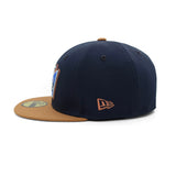 Los Angeles Angels Bronze Navy 59FIFTY Fitted