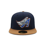 Los Angeles Angels Bronze Navy 59FIFTY Fitted