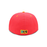 Modesto Nuts Aqua Coral 59FIFTY Fitted