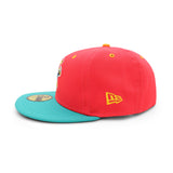 Modesto Nuts Aqua Coral 59FIFTY Fitted