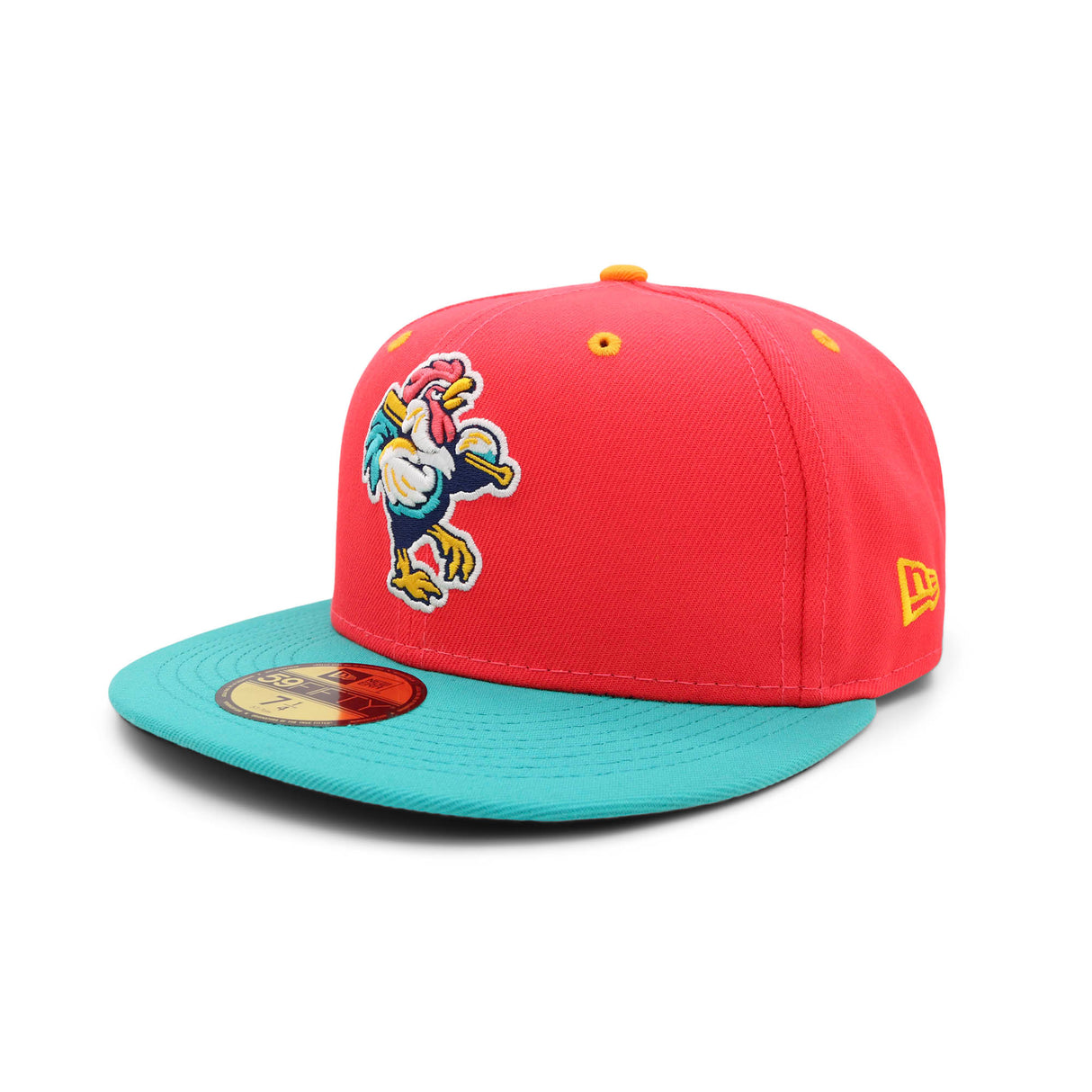 Modesto Nuts Aqua Coral 59FIFTY Fitted