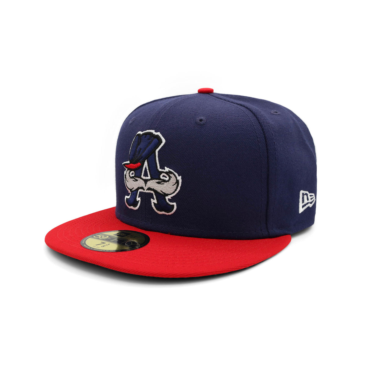 Amarillo Sod Poodles Navy Red 59FIFTY