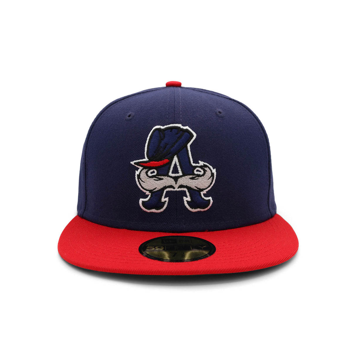 Amarillo Sod Poodles Navy Red 59FIFTY