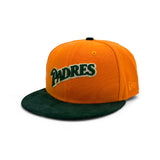 San Diego Padres Orange and Forest Corduroy Camo 59FIFTY