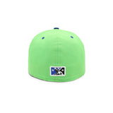 Tulsa Drillers Green/Blue Noodlers Theme Night 59FIFTY Fitted MINOR LEAGUE