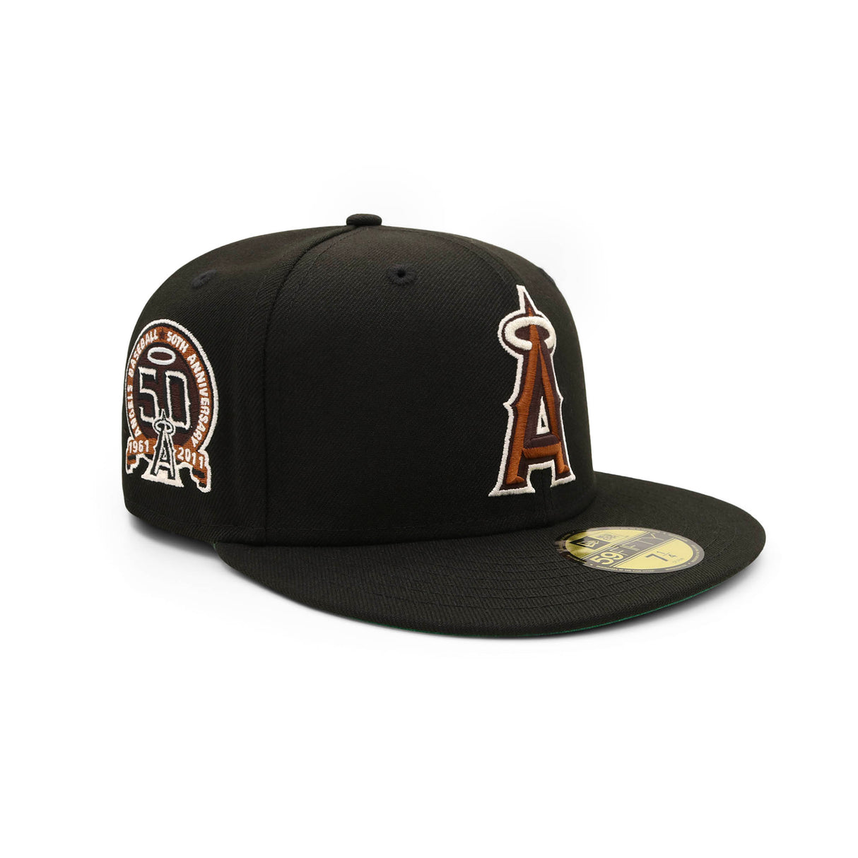 Los Angeles Angels Cocoa 59FIFTY Fitted