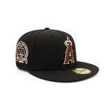 Los Angeles Angels Cocoa 59FIFTY Fitted