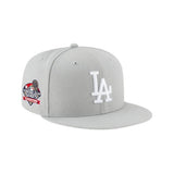 Los Angeles Dogers Light Gray 2024 WS Champs Patch Gray Uv 59FIFTY Fitted