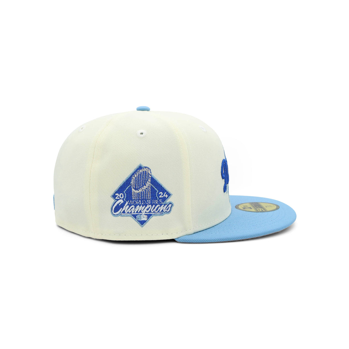 Los Angeles Dodgers Script Blue Sky Stadium 59FIFTY Fitted