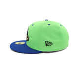 Tulsa Drillers Green/Blue Noodlers Theme Night 59FIFTY Fitted MINOR LEAGUE