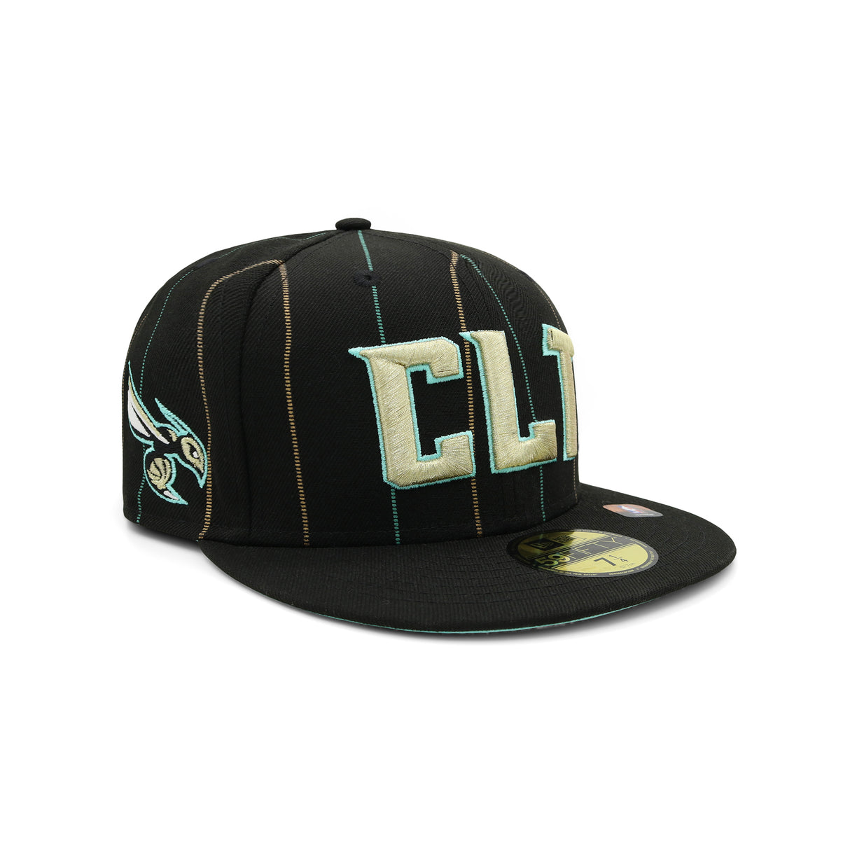 Charlotte Hornets Pin Stripe 59FIFTY Fitted