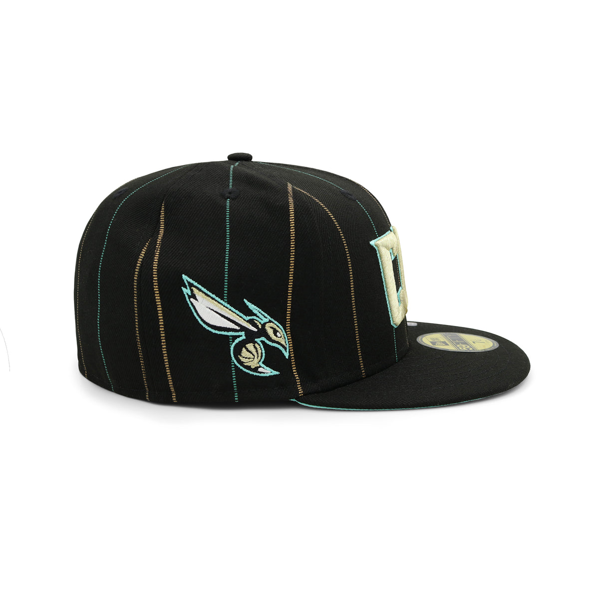 Charlotte Hornets Pin Stripe 59FIFTY Fitted