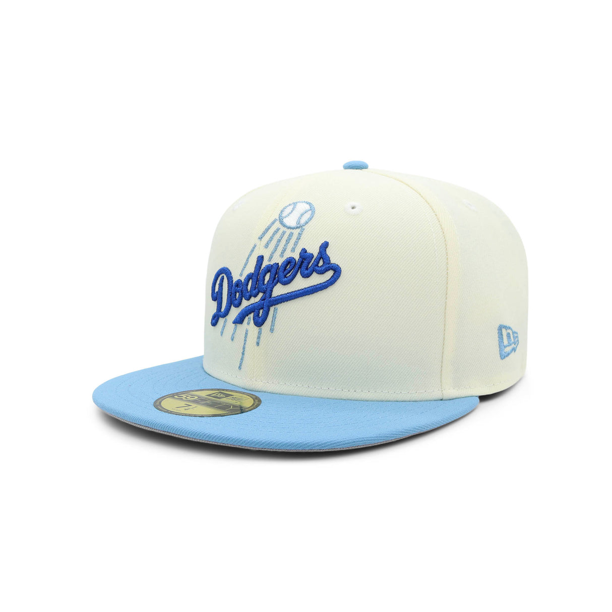 Los Angeles Dodgers Script Blue Sky Stadium 59FIFTY Fitted