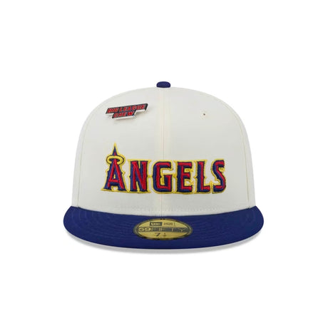 Los Angeles Angels White Big League Chew 59FIFTY Fitted