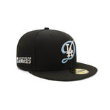 Los Angeles Dodgers Vintage Streak Script 59FIFTY Fitted