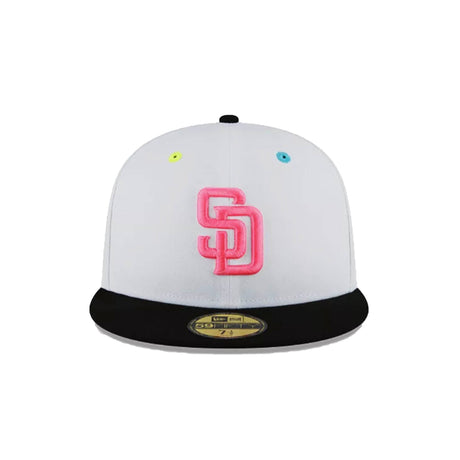 San Diego Padres Art Pop 50th Anniversary Patch 59FIFTY Fitted