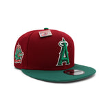 Los Angeles Angels Big League Chew Maroon 9FIFTY Snapback