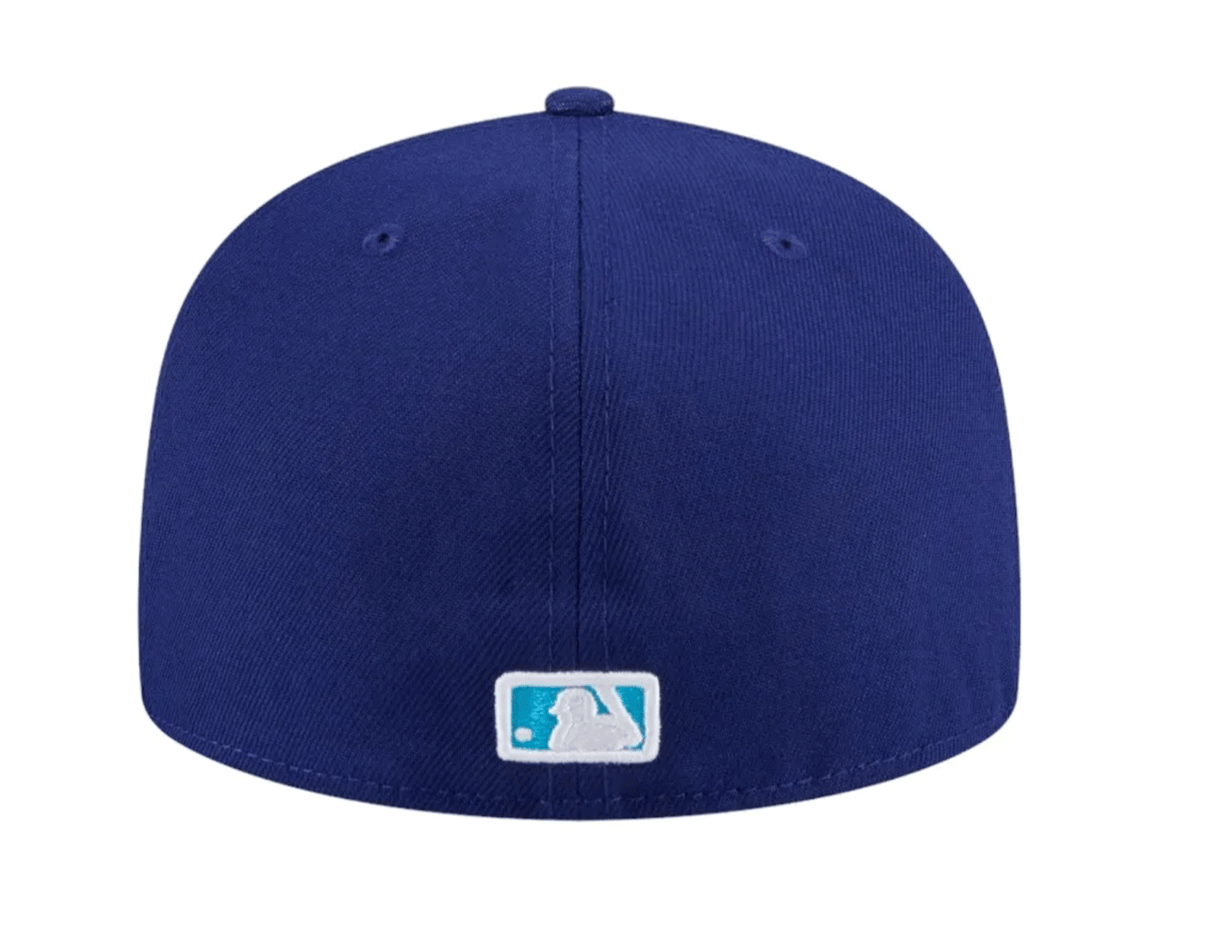 Los Angeles Dodgers Fathers Day 2024 on Field Blue UV 59FIFTY Fitted