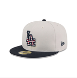 Los Angeles Dodgers Independence Day 2024 59FIFTY Fitted