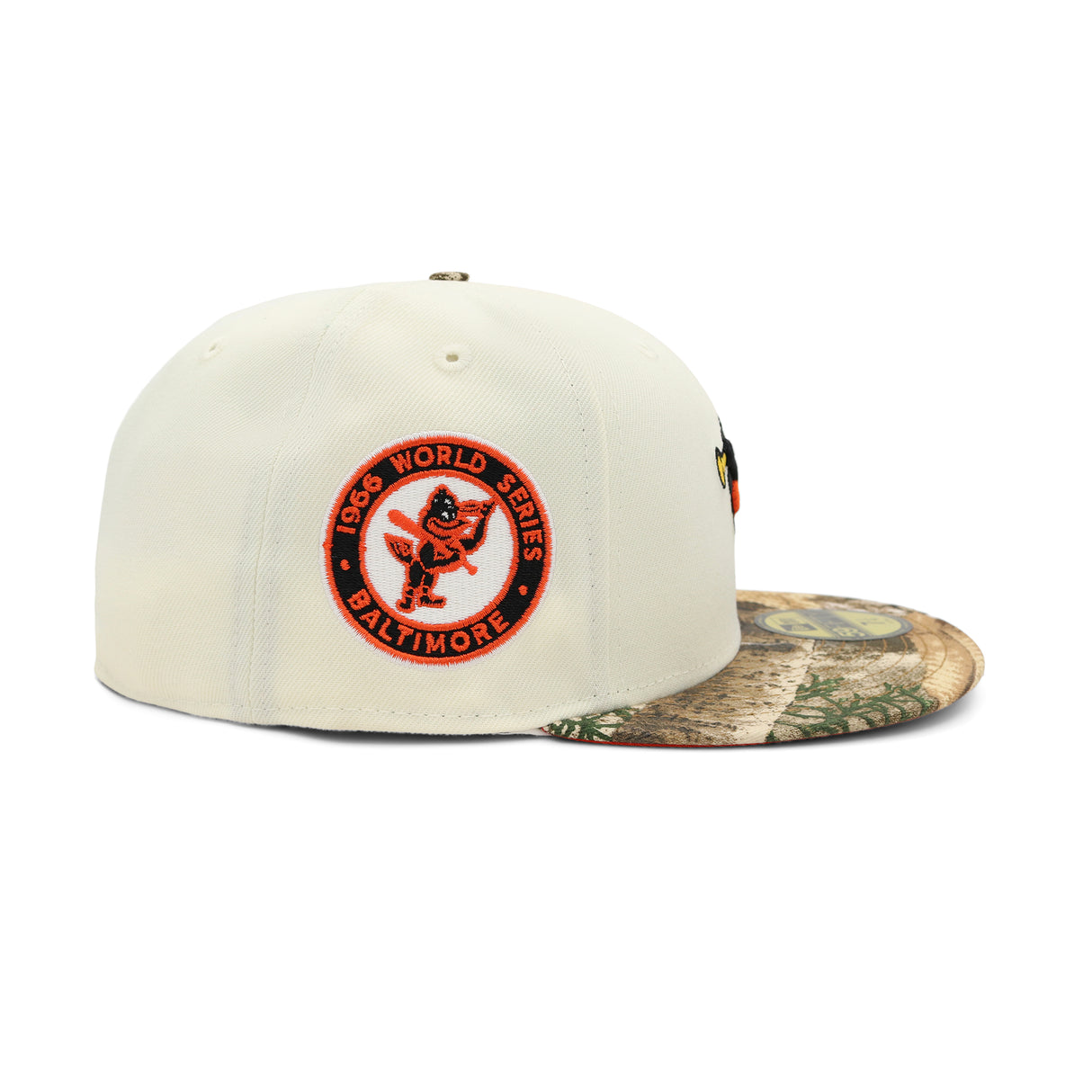 Baltimore Orioles Real Tree® Camo Red 59FIFTY Fitted