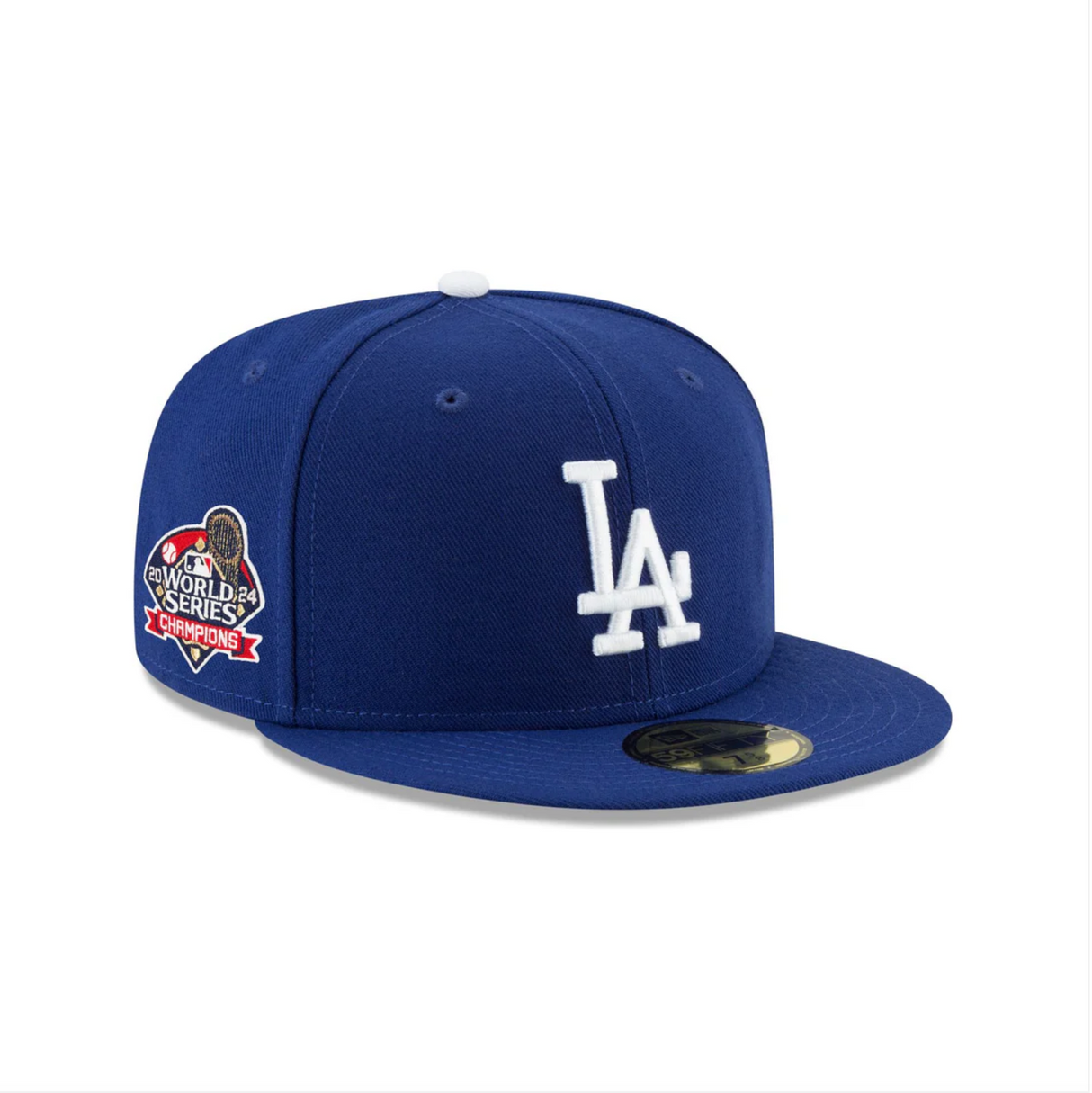 Los Angeles Dodgers 2024 World Series Champions Side Patch 59FIFTY Fitted