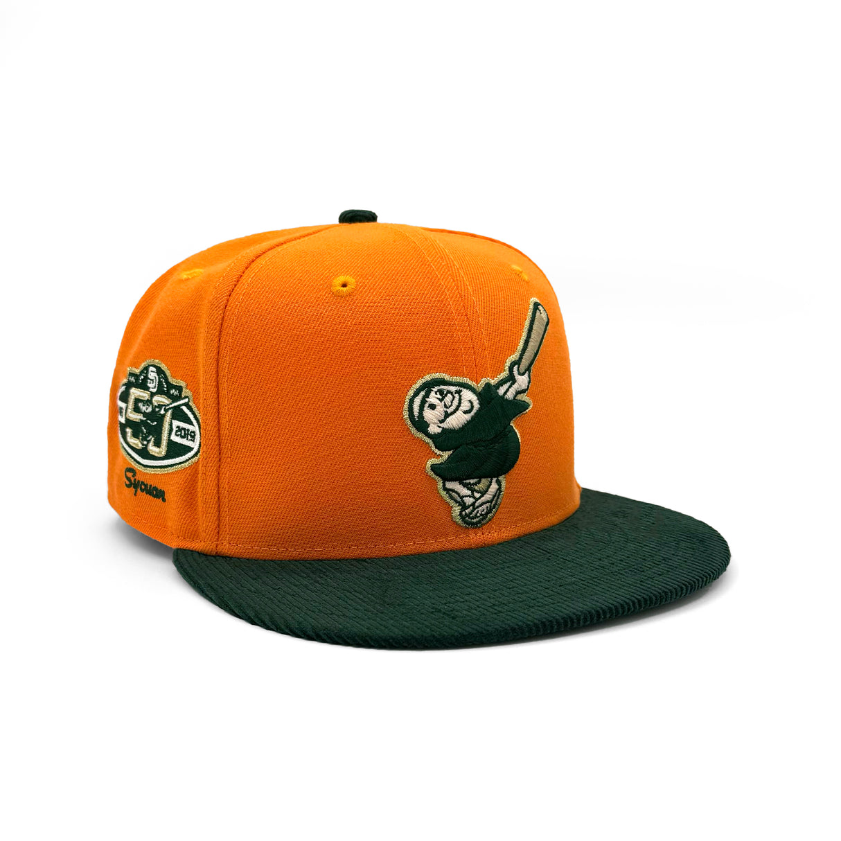 San Diego Padres Orange and Forest Corduroy Camo 59FIFTY Fitted