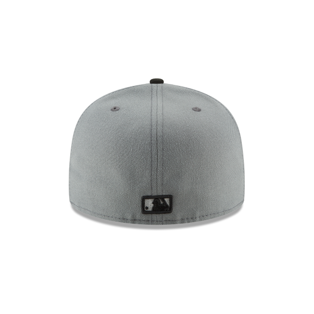 Los Angeles Dodgers Black Gray and White 59FIFTY Fitted