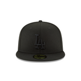 Los Angeles Dodgers Blackout Basic 59FIFTY Fitted