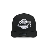 Los Angeles Lakers Black And White A-Frame 9FIFTY Snapback