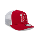 Los Angeles Angels Red 9SEVENTY Trucker Snapback