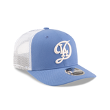 Los Angeles Dodgers City Connect Light Blue 9SEVENTY Trucker Snapback